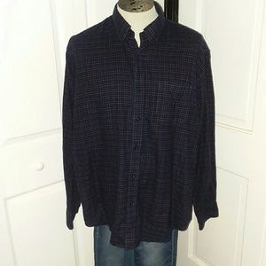 Lands End flannel shirt